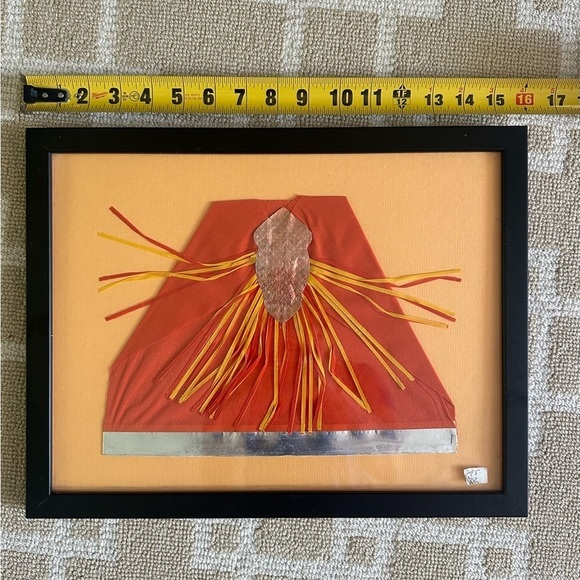 Rare Vintage 1940s Paper Party Hat Retro Ephemera Wall Art Mid-Century Americana - Picture 2 of 5